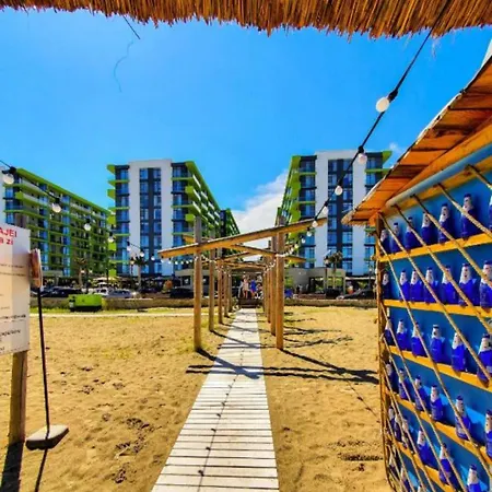 Apartment Luxury Front Promenada Pool & Prima Linie La Mare *
