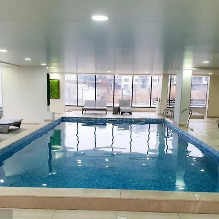 Apartment Luxury Front Promenada Pool & Prima Linie La Mare Navodari